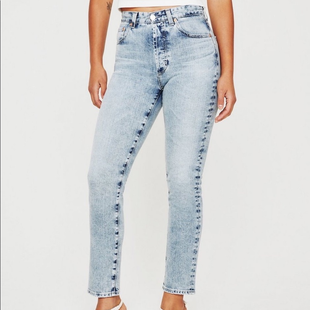 Ag-ed denim Adriano Goldschmied 27 R jeans Alexxis vintage high rise straight